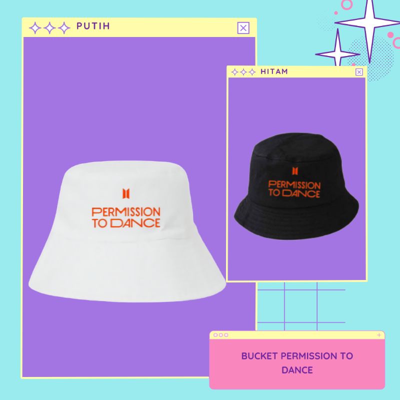 BUCKET HAT PTD/TOPI PTD BTS