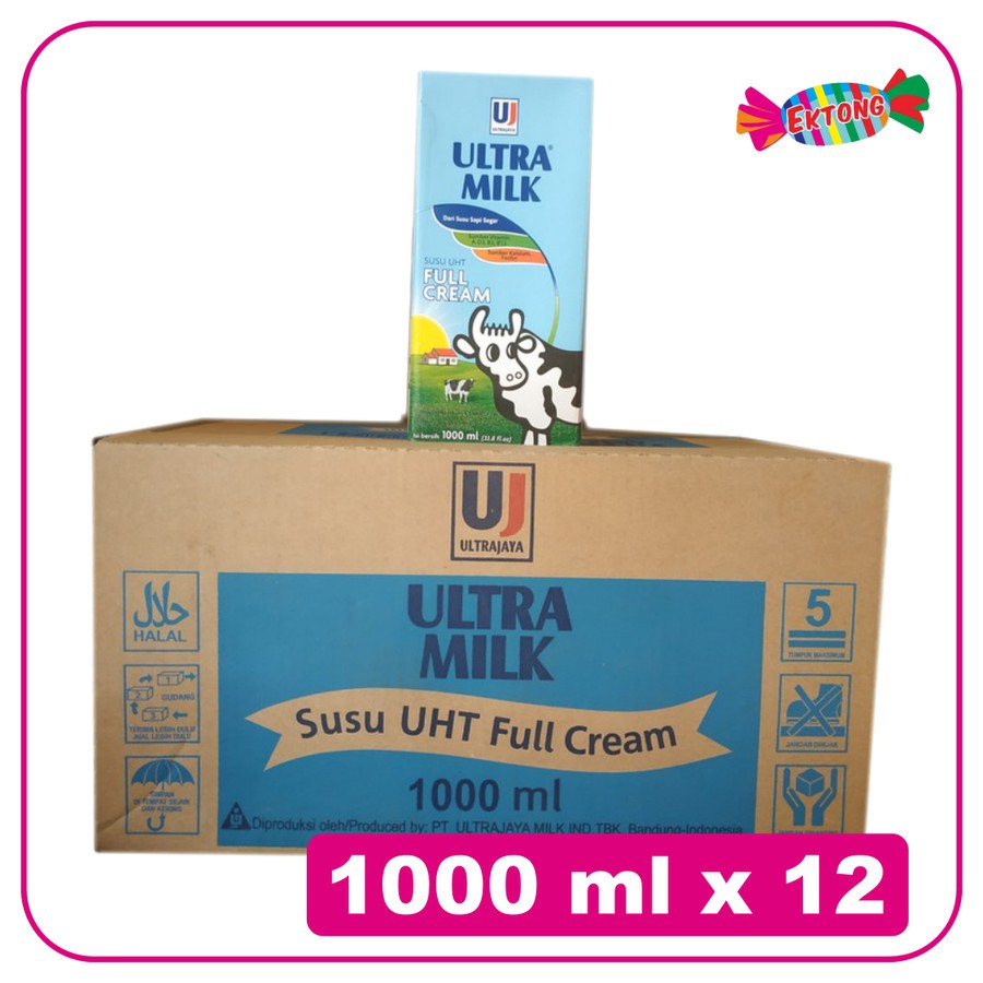 

ULTRA 1000 ML FULL CREAM 1 KARTON ( 12 x 1 liter )