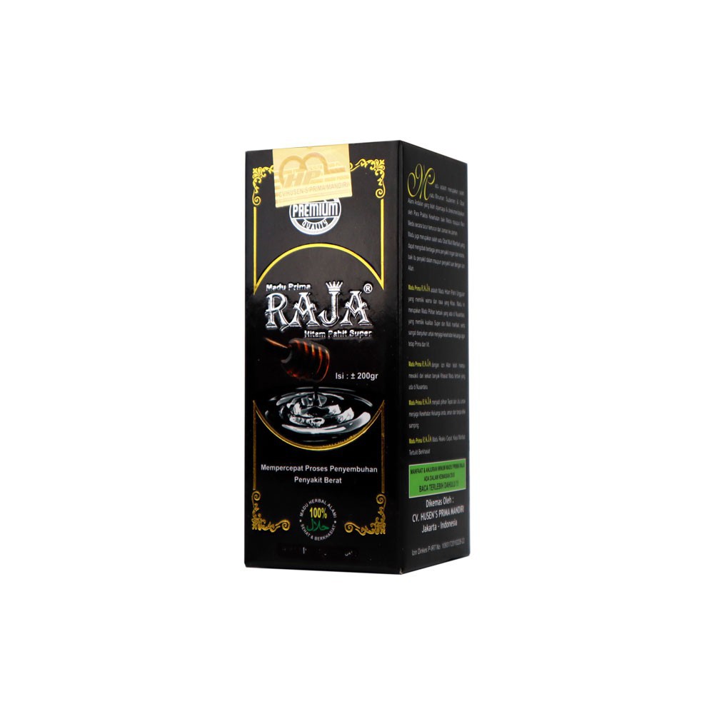 

Madu Hitam Pahit 200 Gram Merk Raja | Madu Kesehatan dan Penyakit Berat