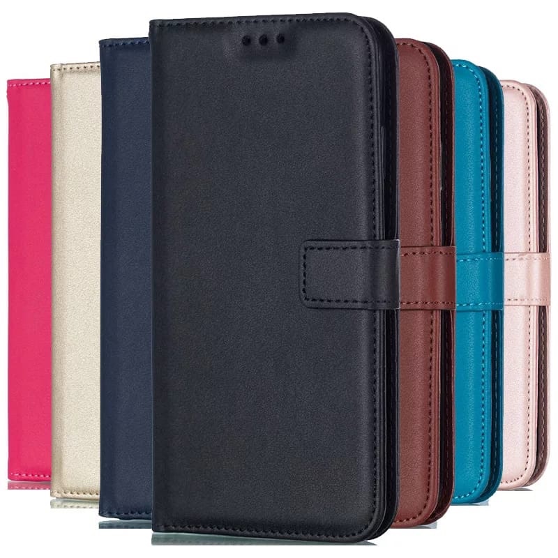 Leather Case Flip Cover Wallet REALME 9 4G 9i C30 C31 C35 NARZO 20 20A 20 PRO 30 30A 50A Leather Case Dompet Kulit Casing Lipat