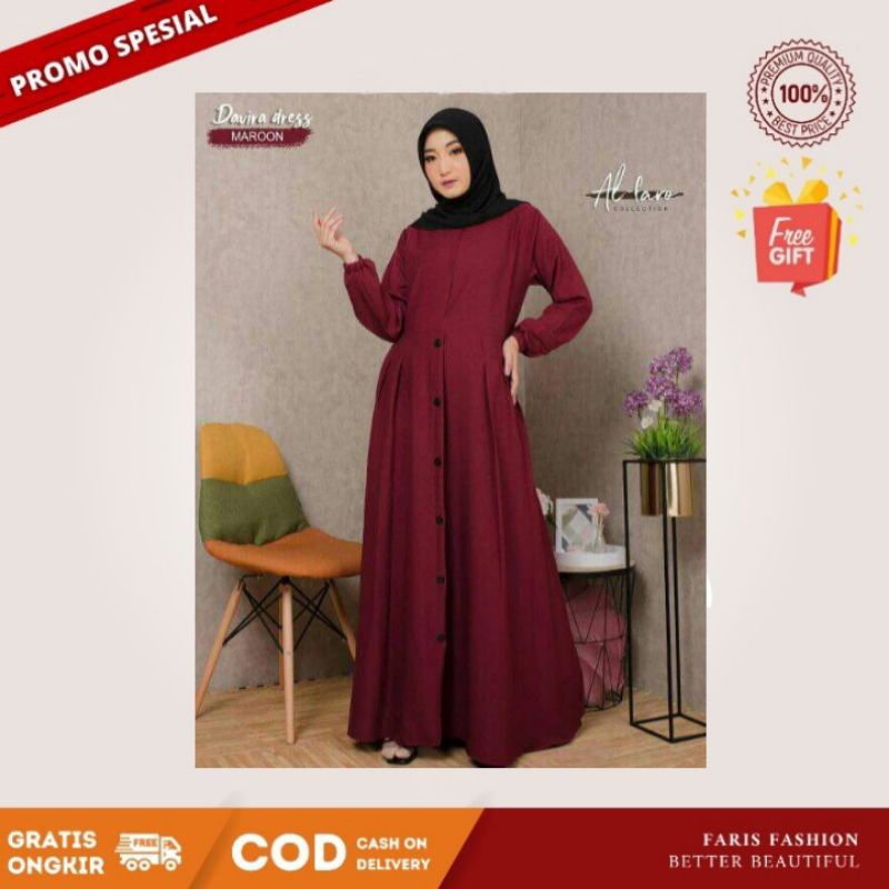 [PROMO] Gamis Katun Toyobo Gamis JUMBO Polos [TEBARU] Gamis Busui Toyobo Renda Gamis Polos Kancing G