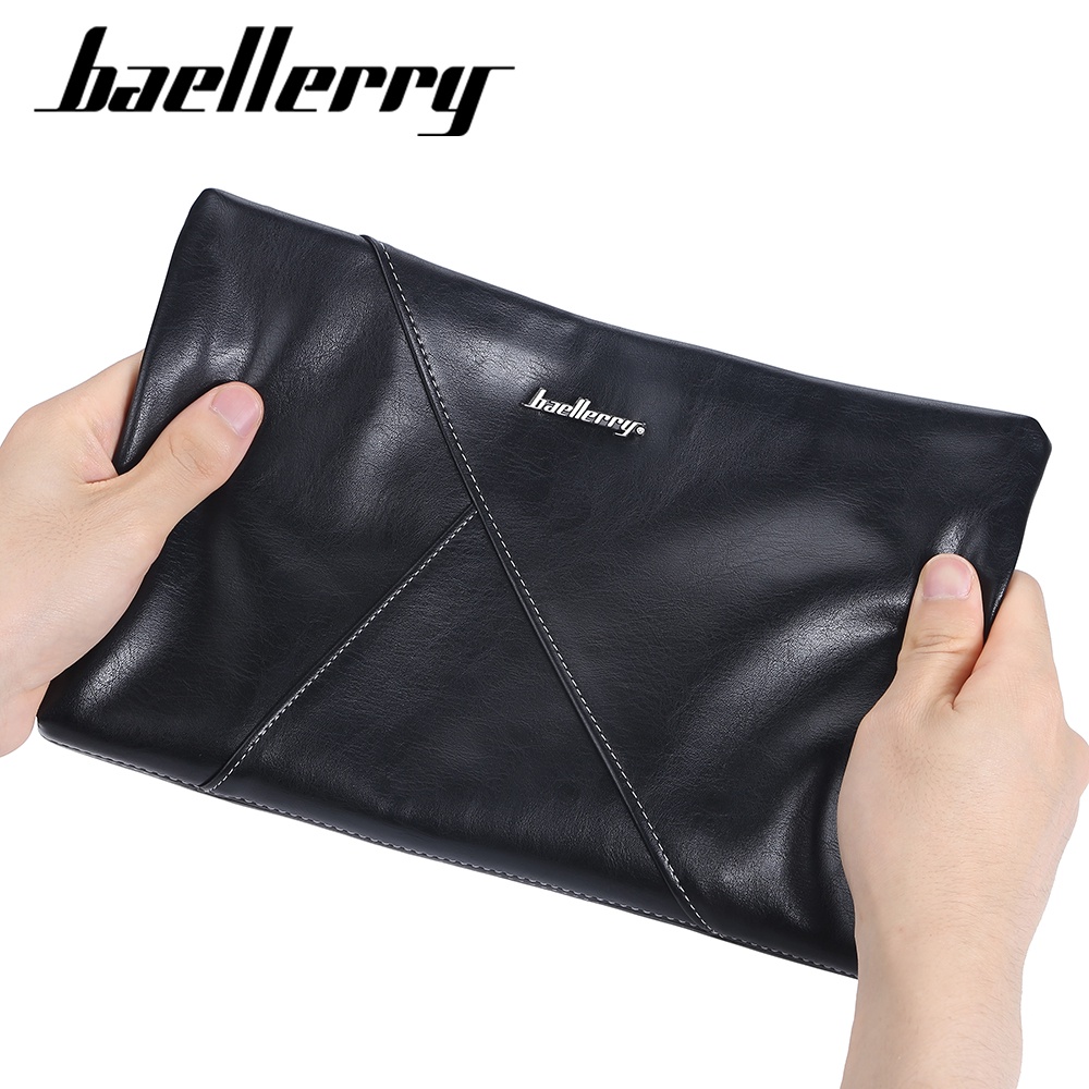 BAELLERRY S1130 Clutch Pria Wanita Bahan Kulit PU Leather Premium WATCHKITE WKOS