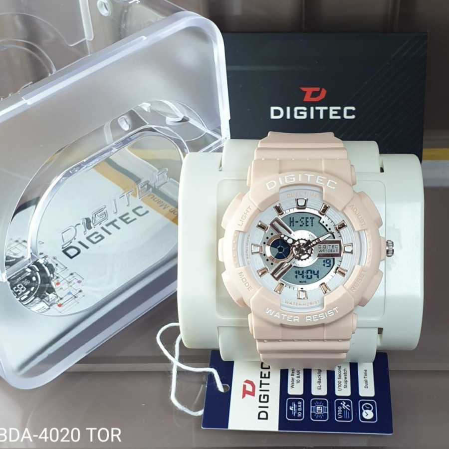 Jam Tangan Pria dan Wanita Digitec 4020 Original