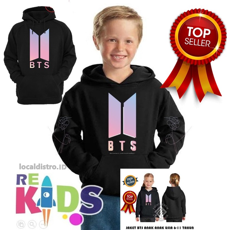 (BIG SALE) Sweater BTS Pink Love Yourself Fleece Teball Bisa (COD)