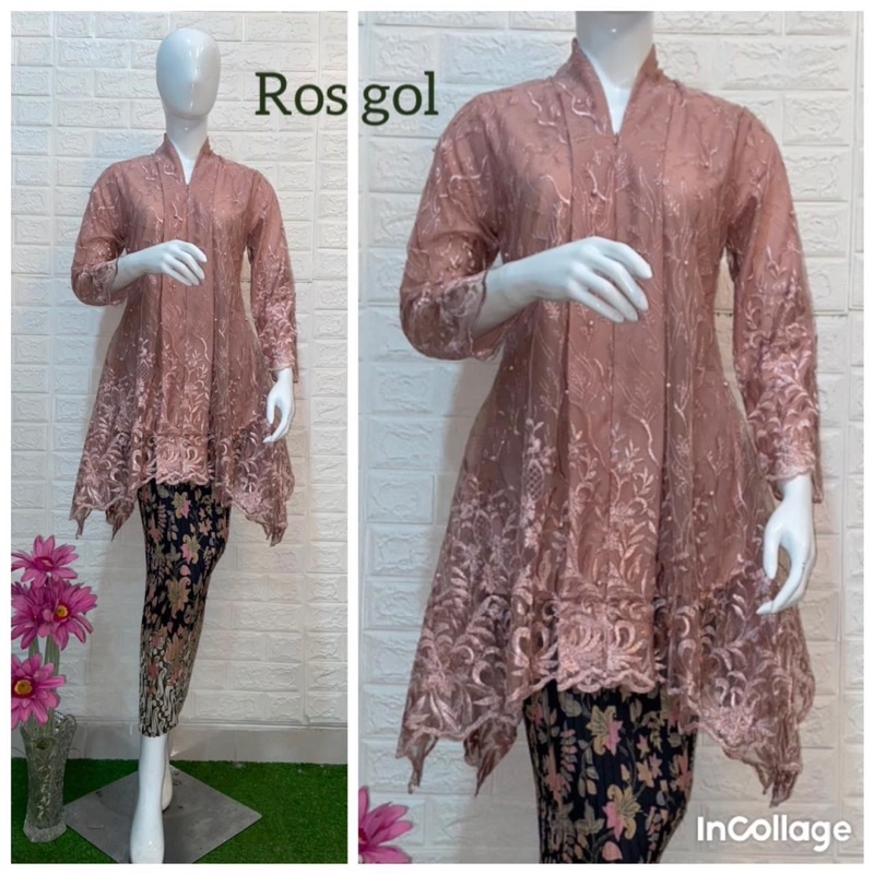 Kebaya Tunik/ Kebaya favorit / kebaya Wisuda/ Kebaya Pesta/ Kebaya Set/ Kebaya Set Lenggan Panjang/ Kebaya Couple/ Kebaya-7