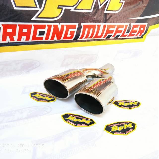 Knalpot HKS Suos Cabang Solar - Diesel - Bensin