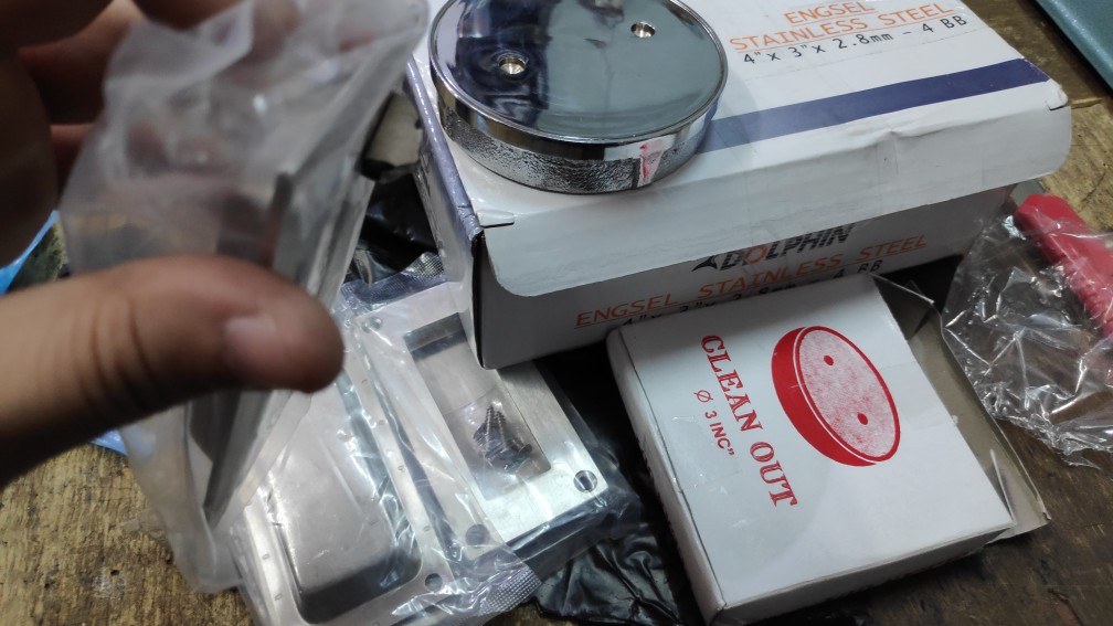 Clean Out / Co / Tutup Septictank 3inch Kuningan Tebal