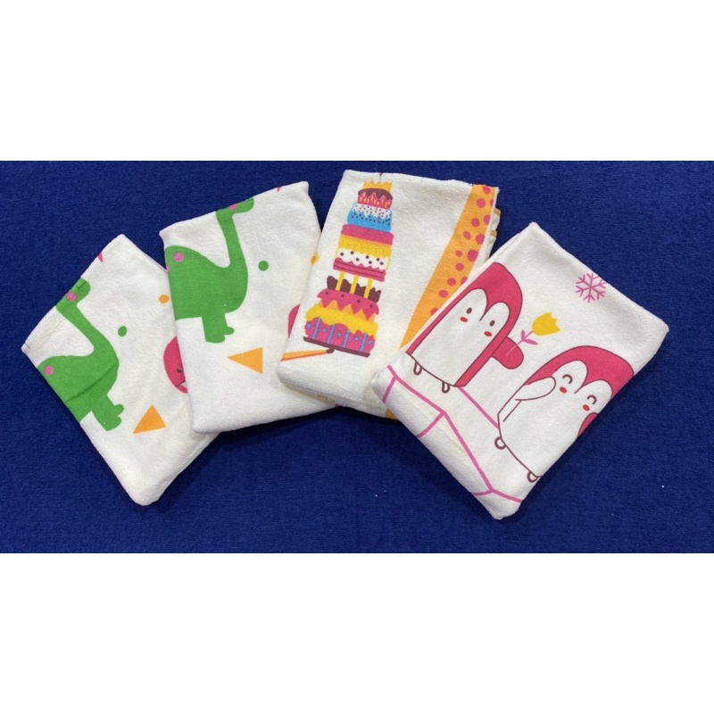 HANDUK BAYI PENGUINS 50x100CM  Handuk Anak Bayi HALUS/Handuk Mandi Anak Bayi - Handuk Mandi Bayi 50X100cm Handuk Bayi