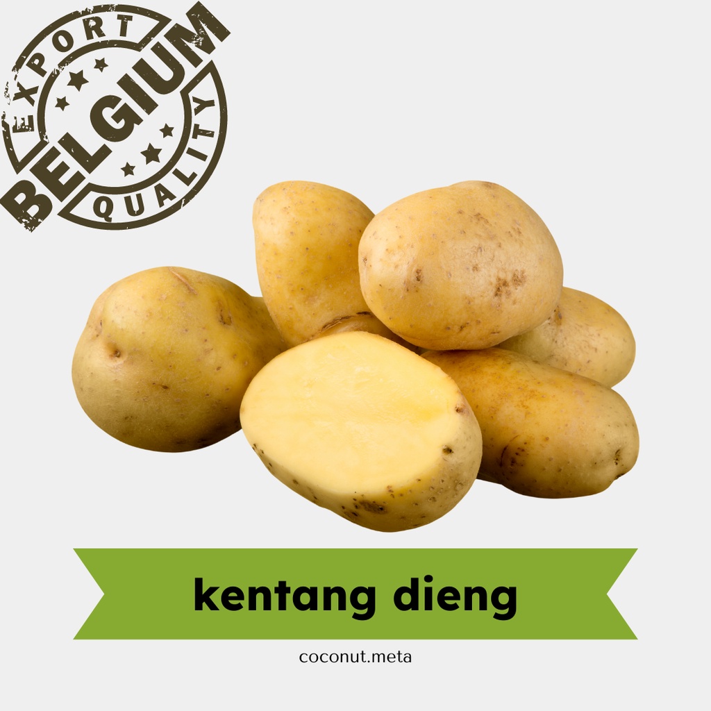 

Kentang Dieng Super 500gr / Potato by Coconut Meta