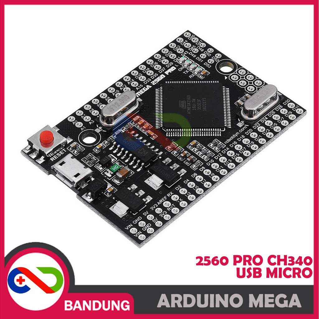 ARDUINO MEGA 2560 PRO CH340 MICRO USB