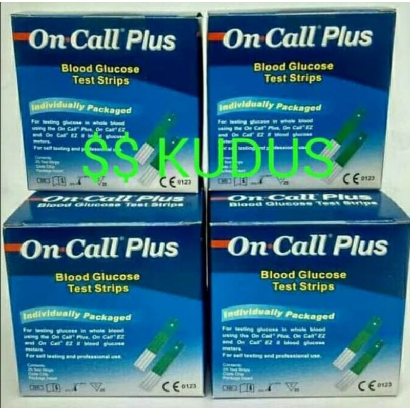 stik gula darah on call plus