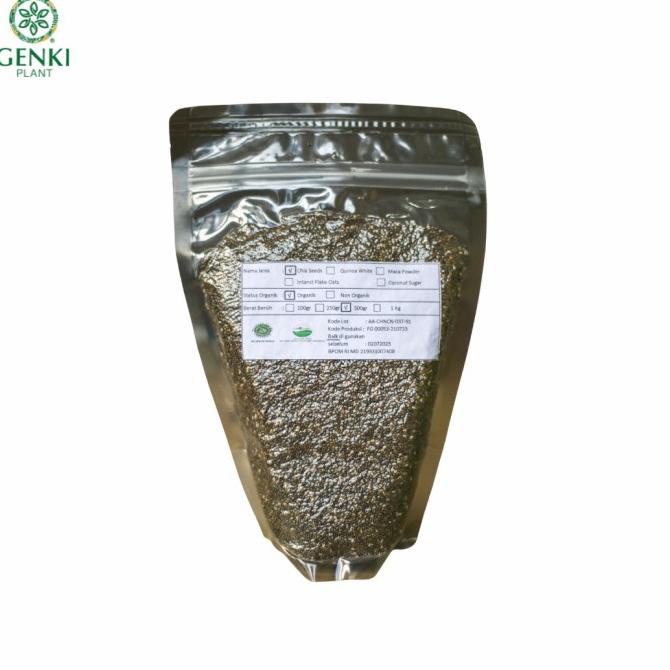 

Organic Black Chia Seed Mexico - 500G