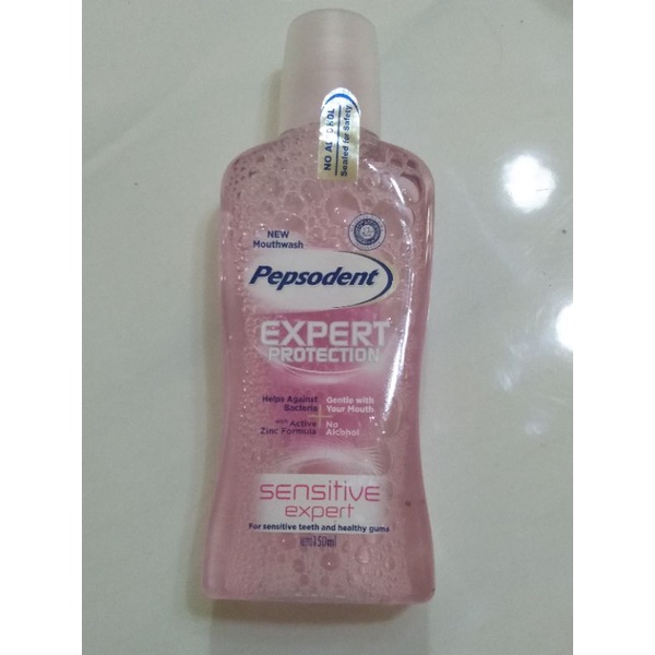 Pepsodent Mouthwash Expert Protection Sensitive Expert 150ml