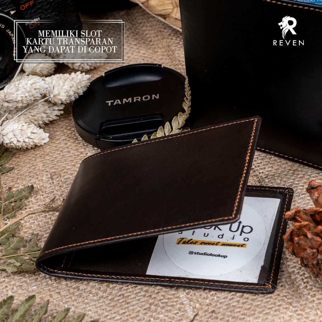 REVEN LEATHER - Dompet Pria Kulit Asli Rogue Wallet