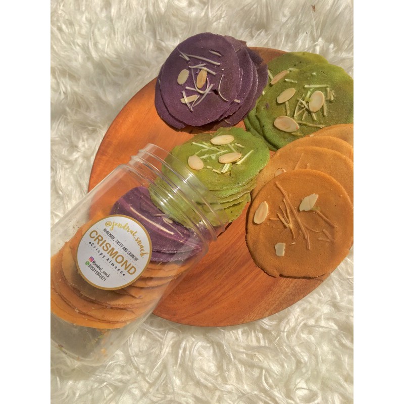 

Crispy almond /Crismond produksi jendral snack