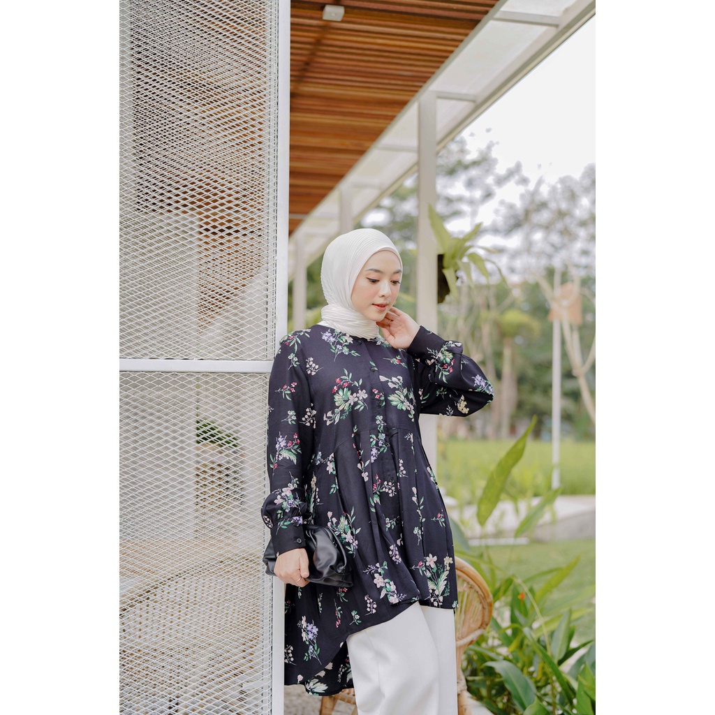 FANCYOU Tunic Busui Motif Daisy Tunic