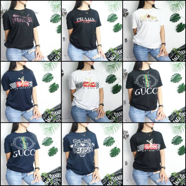 Baju Kaos  Oblong  Wanita Tshirt Kaos  Distro Tumblr Tee 