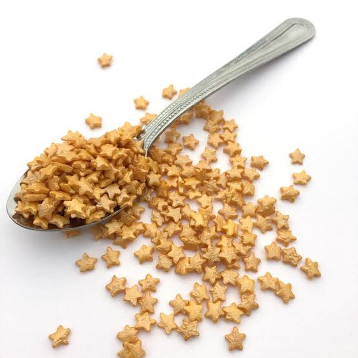 

BLR6 Sprinkle conveti cake twinkle gold star