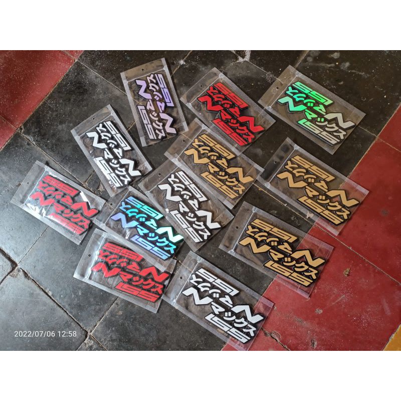 Emblem yamaha nmax old nmax new japan 155 timbul 3D tebal 2ml 1 set kanan kiri