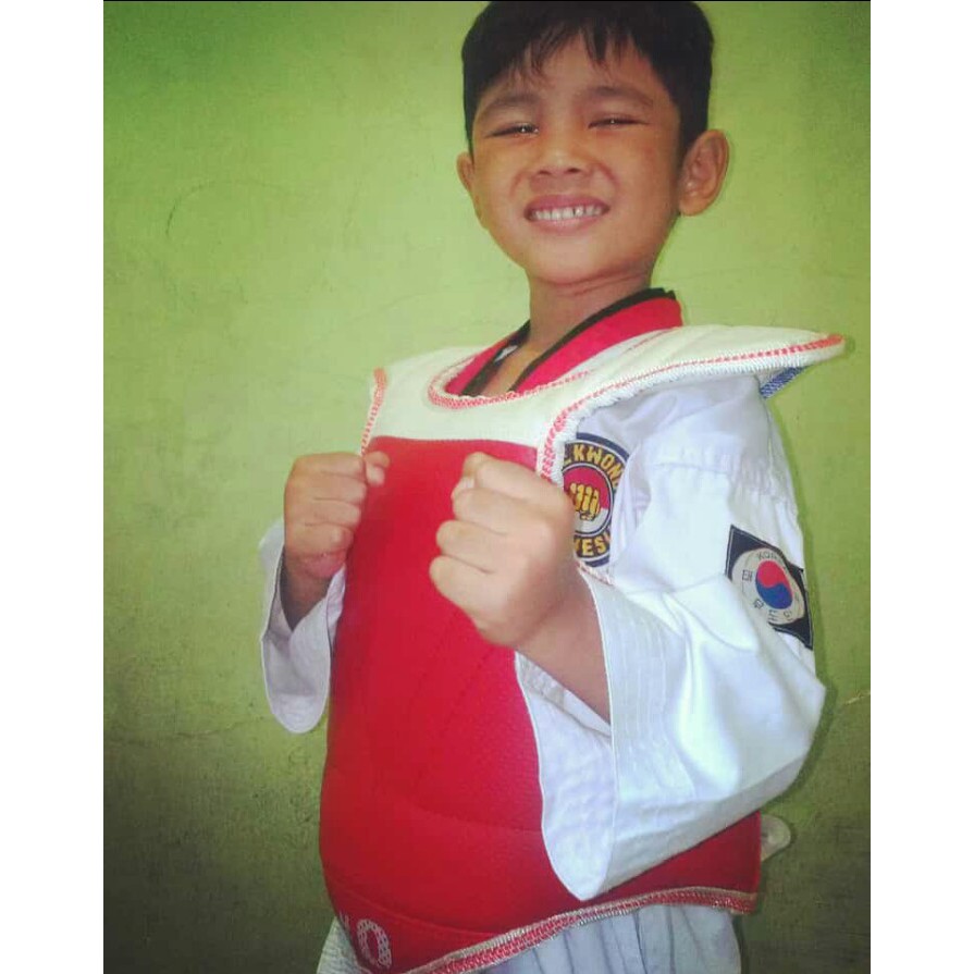 Hugo atau body protector taekwondo