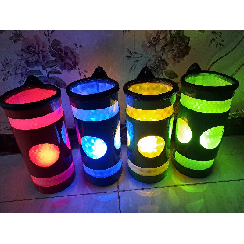 Lampu tidur paralon /Lampu hias /Kerajinan lampu paralon