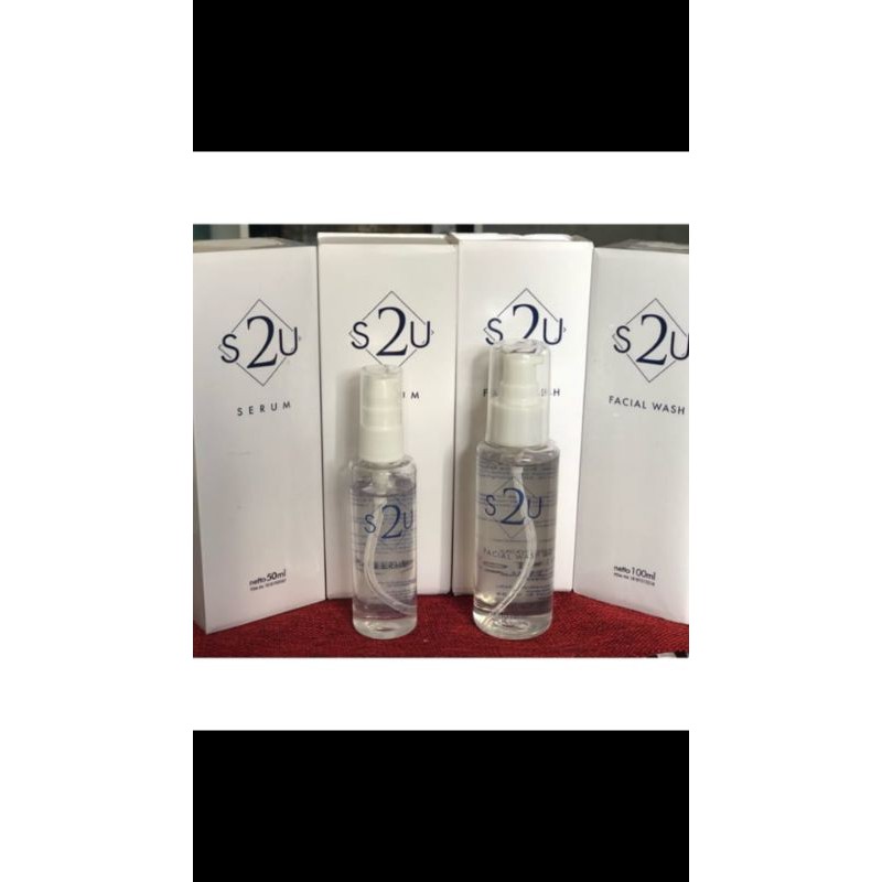 serum dan facial wash Dari S2U