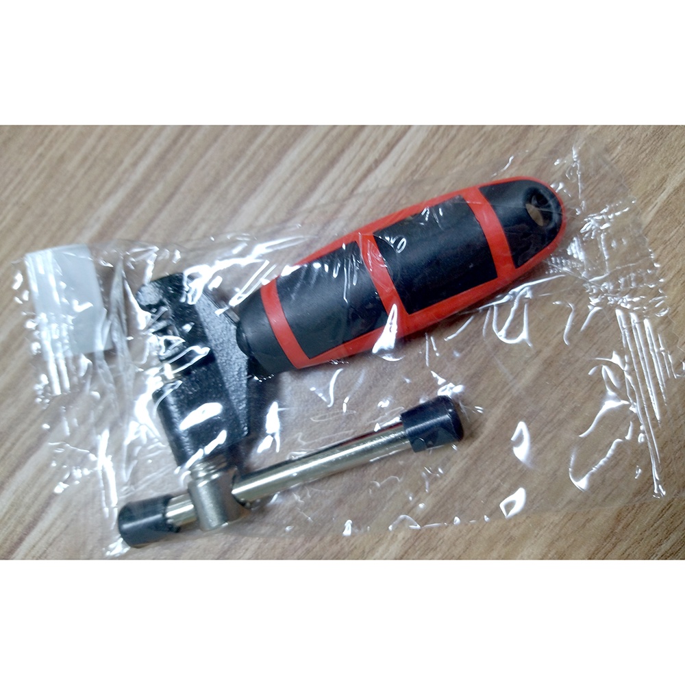 Alat Pemotong Rantai Sepeda Chain Breaker Cutter - Black/Red