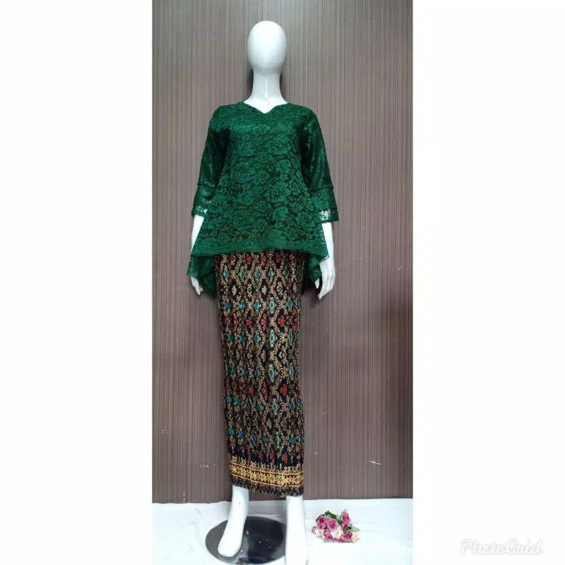 IndahKebaya | REAL PICTURE / KEBAYA RINJANI BROKAT / ACARA / KARTINI / JUMBO / WISUDA / AKAD NIKAH