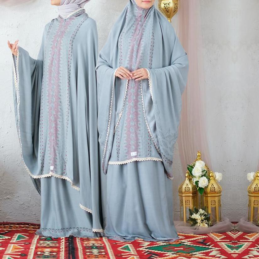 ☄ Mukena Baneska Border Galia Allsize ۞