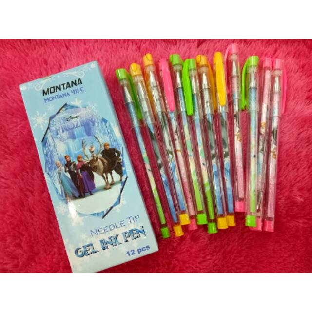 

Pulpen Gel Karakter Frosen TERMURAH tapi BAGUS