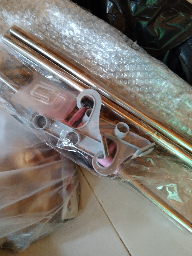 Hovelshop Gantungan Spatula Alat Masak Dapur Stainless Tempel Dinding Tembok Murah