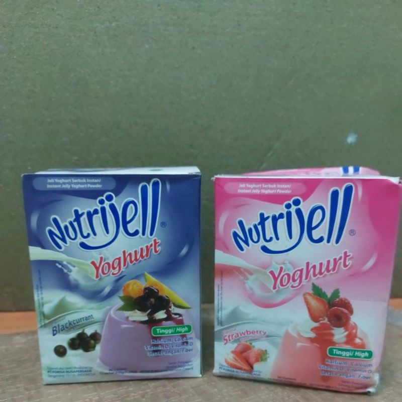 

Nutrijell Yoghurt sachet 1pack 12x35 gr