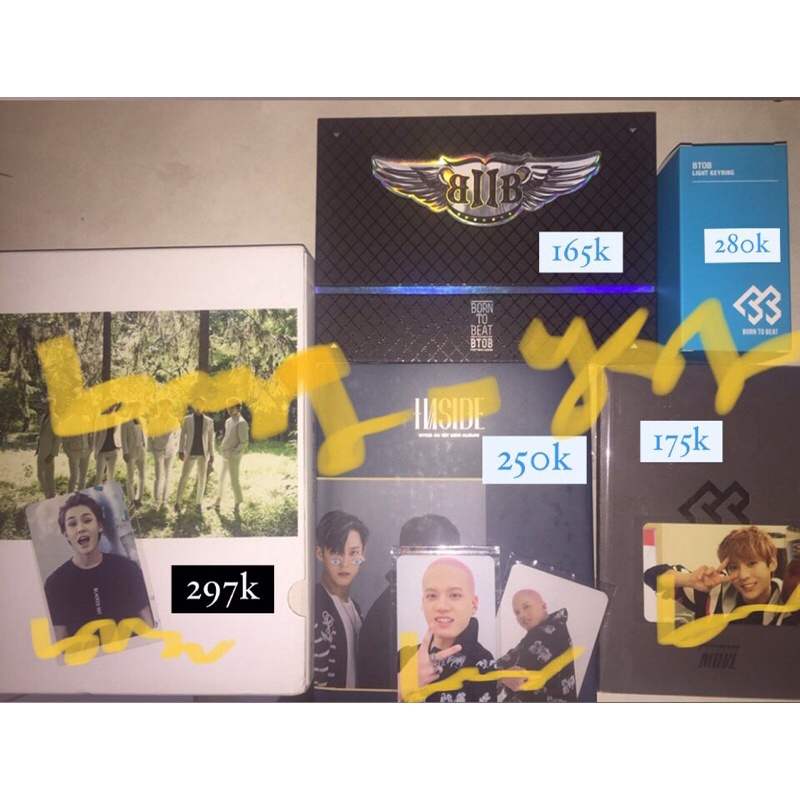 lightstick keyring btob