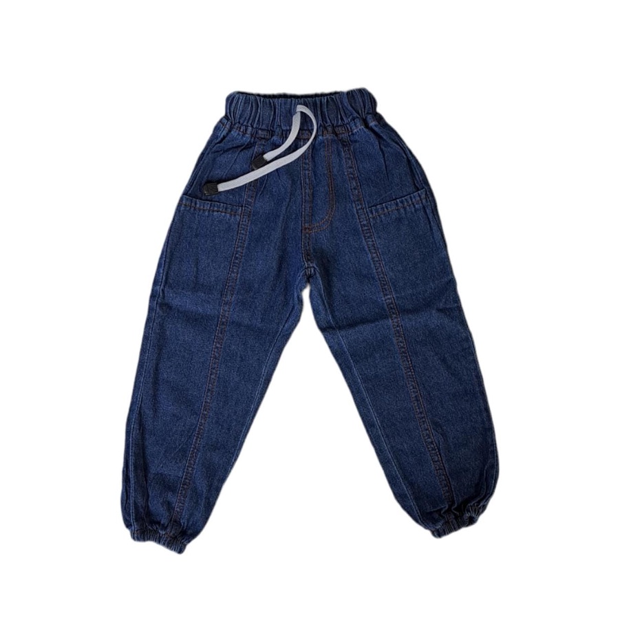 (capung kidswear) Celana Panjang Jogger Jeans Anak 1-6 tahun