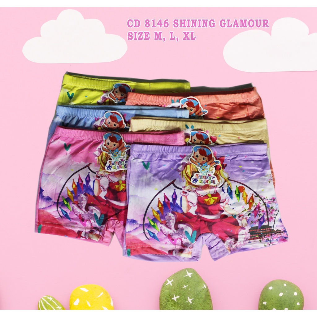 IL - BOXER ANAK PEREMPUAN MOTIF | Boxer anak perempuan/Celana dalam CD celana dalam anak perempuan katun