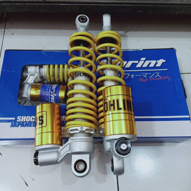 Shock Tabung Bawah Sprint OHLINS 340MM Supra X 125 Grand Kharisma Rx King Blade Smash Tiger Shogun