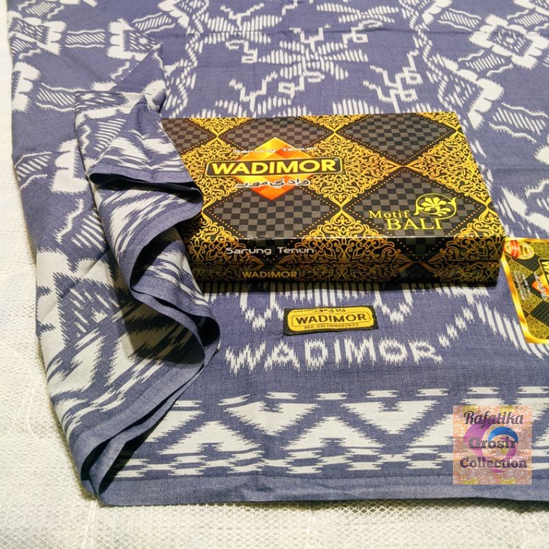 SARUNG WADIMOR BALI MOTIF BATIK PRINT TENUN DEWASA BAHAN KATUN LEMBUT MOTIF MASA KINI