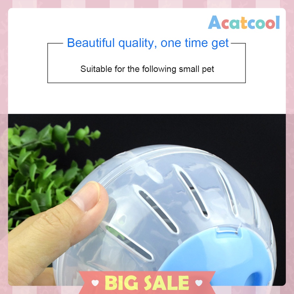 Rodent Mice Running Jogging Ball Hamster Exercise Small Pet Funny Play Toys