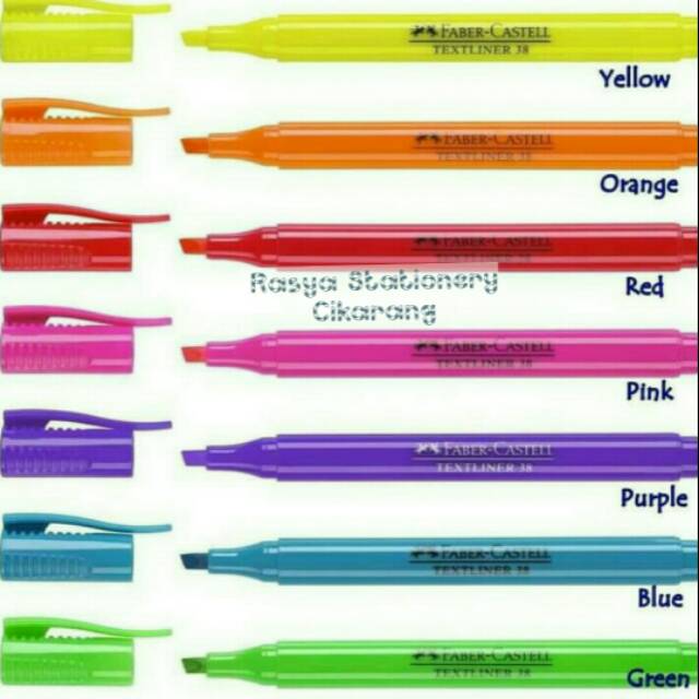 

Faber - Castell Textliner 38 transluscent colour
