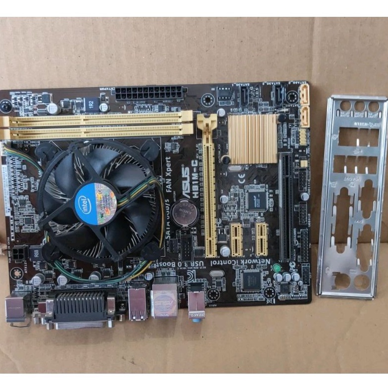 Paket Core i3 4160 H81 Asus socket 1150 plus fan