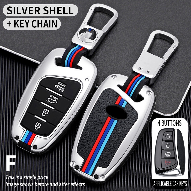 Casing Kunci Mobil Untuk Hyundai Grand Santa Fe IX45 GENESIS EQUUS AZERA 2013 2014 2015 2016