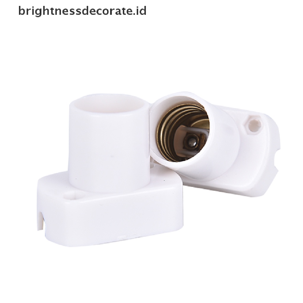 (Birth) 1pc Holder Lampu Bohlam Led E17 E14 Bentuk Kotak