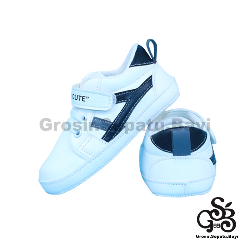 sepatu bayi baby shoes prewalker laki laki umur 2 - 14 bulan model Sneakers Casual Premium