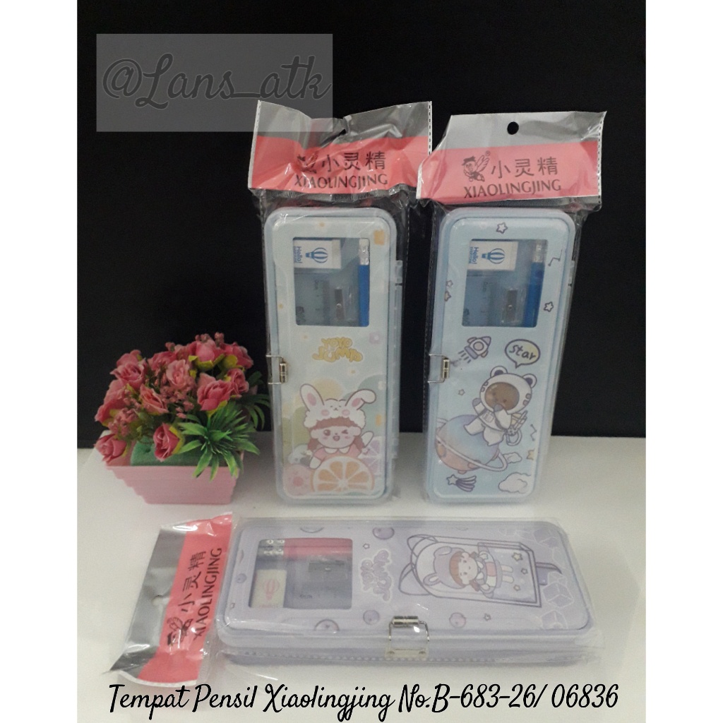 

KOTAK PENSIL XIAOLINGJING B-683-26 / PENCIL CASE (06836)