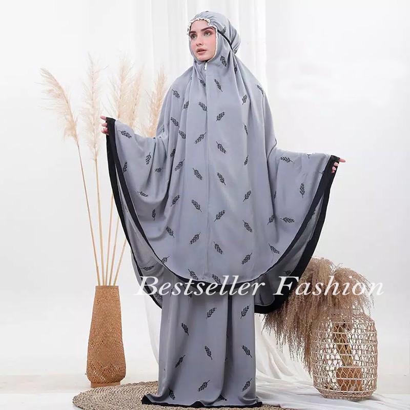 Mukena Dewasa Bordir Raissa Mukena Raissa Dewasa Mukena DAILY TROPICAL Mukena Rayon Bordir Premium High Quality