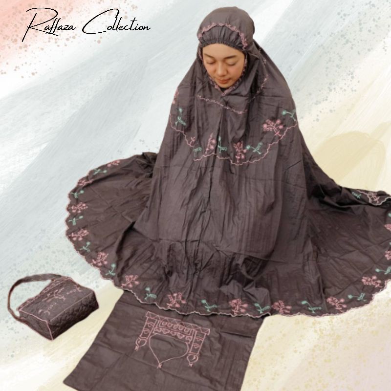 Mukena Tas Sajadah •Mukena Parasut Premium •Mukena Travel set Sajadah •Mukena Premium •Mukena Pergi 