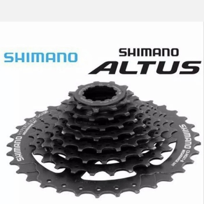 Sprocket Sepeda Shimano ALTUS cassete HG31 8 Speed 11-32T slop