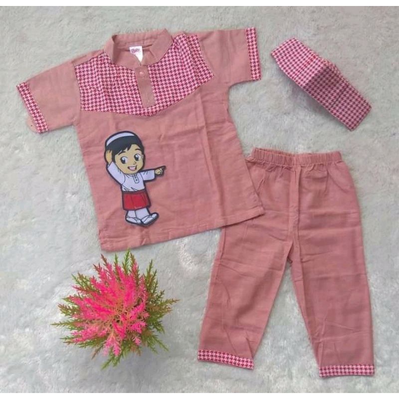 Set Koko anak LED