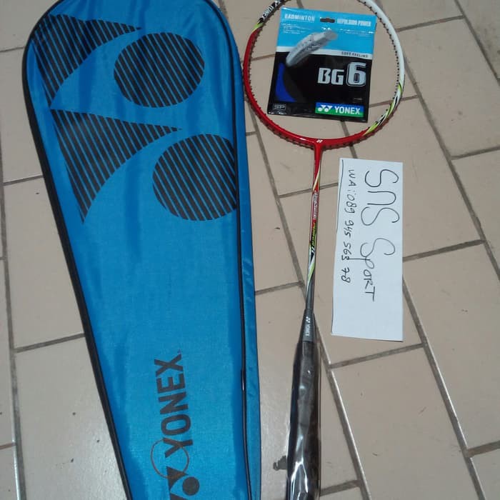 RAKET BADMINTON YONEX ARCSABER POWER 1i free senar grip tas