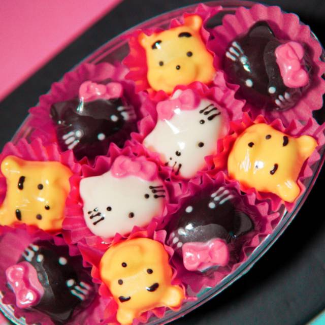 

Coklat karakter hello kitty imut murah